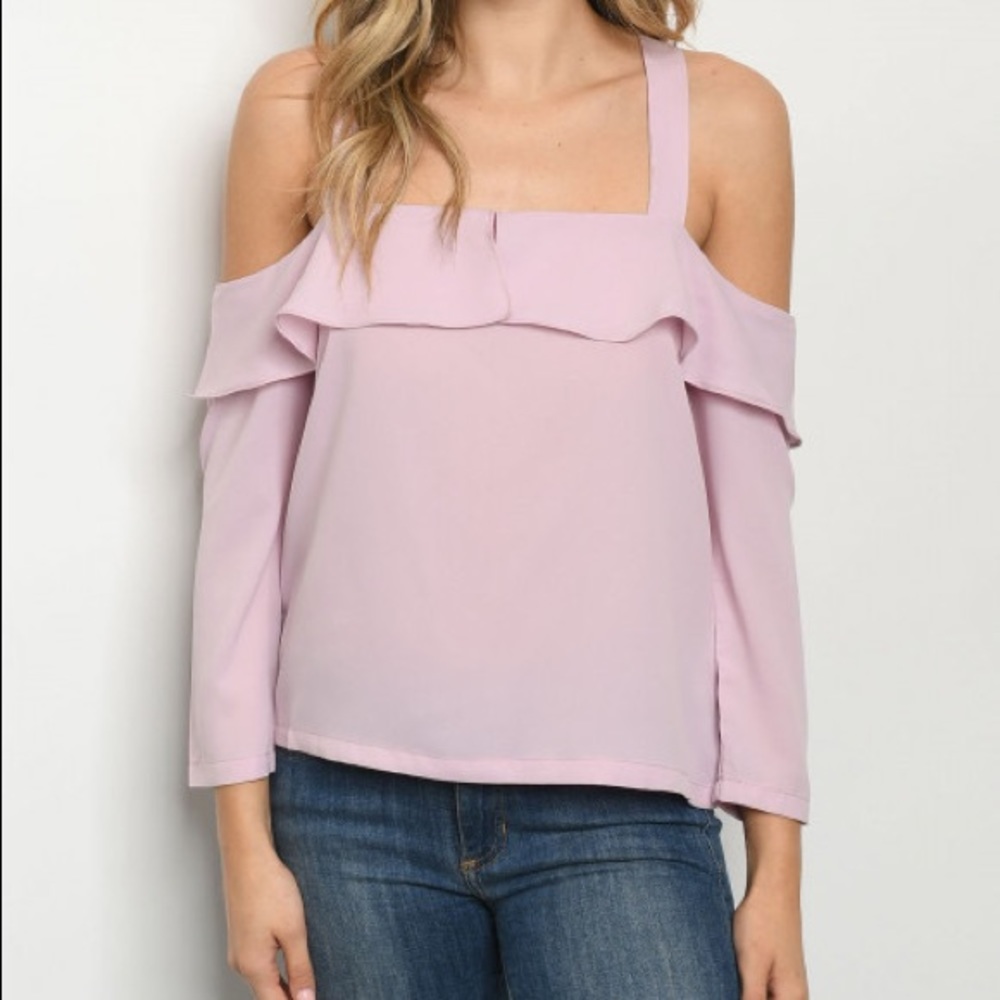 Lilac Long Sleeve Blouse